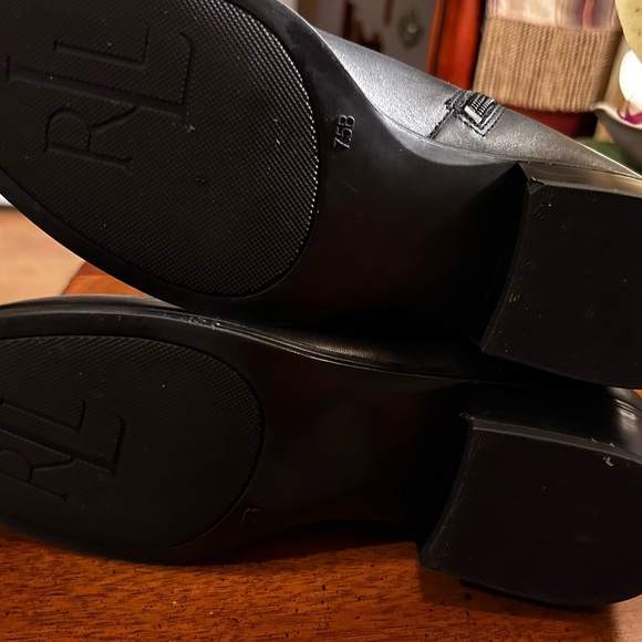 LAUREN RALPH LAUREN MASIKA LEATHER RIDING BOOTS SIZE 7.5B - Picture 5 of 11